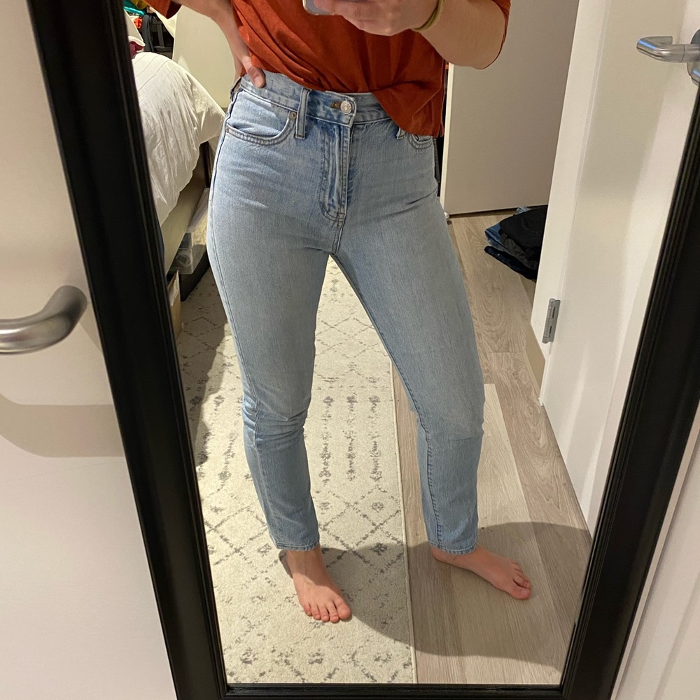 Madewell The Perfect Summer Jean in Fitzgerald Wash